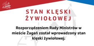 Żagań objęty stanem klęski żywiołowej