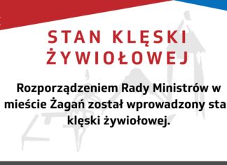 Żagań objęty stanem klęski żywiołowej