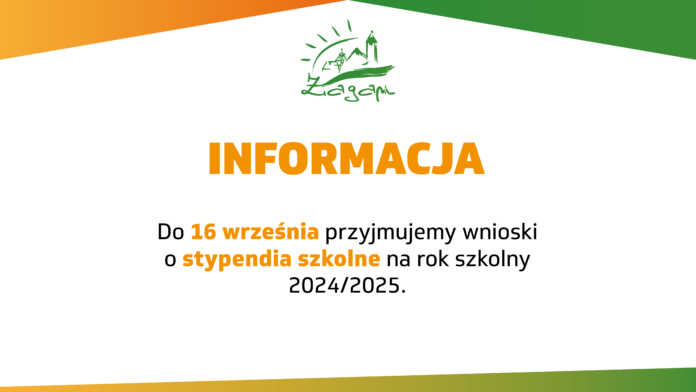 Stypendia szkolne 2024 2025