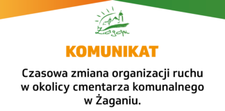 Czasowa zmiana organizacji ruchu w okolicy cmentarza komunalnego