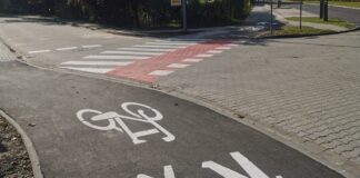 Ciąg pieszo-rowerowy przy ul. Młynarskiej gotowy