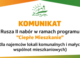 Rozpoczynamy II nabór w ramach programu “Ciepłe Mieszkanie”