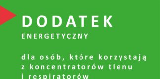 Dodatek z PFRON dla osób korzystających z koncentratora tlenu lub respiratora