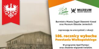 27 grudnia zapraszamy na obchody rocznicy Powstania Wielkopolskiego