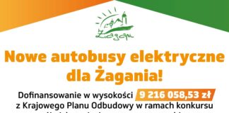 Nowe autobusy elektryczne dla Żagania!