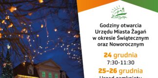 Godziny otwarcia urzędu w okresie świątecznym